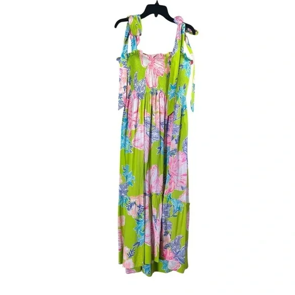 knee length dresses for ladies Lilly Pulitzer Dwyer Midi Dress